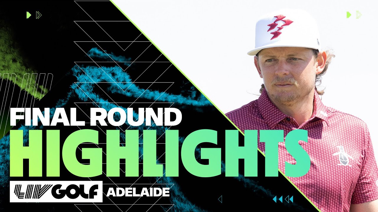 FULL HIGHLIGHTS: LIV Golf Adelaide | Final Round | 2024
