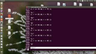 grading calculator while loop condition statement
