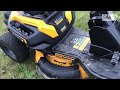 Test dune autoporte cub cadet  batterie par locmin motoculture