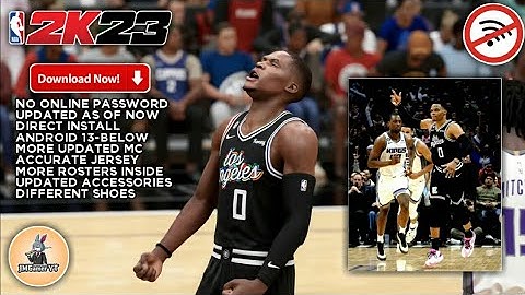 2K23 Updated Roster Offline | No F1VM | HD Graphics | Gameplay | Clippers vs Kings 2K23