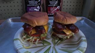 "Copycat" Shack Burger from The Shack on my Ninja Woodfire Grill XL