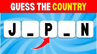 World Geography Quiz Gets TRICKY | Consonants Only Challenge screenshot 2