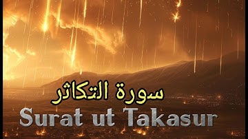 Surat No 102 : سورة التكاثر Surah takasur by Qari Bilal best reaction #motivation #allah #islam