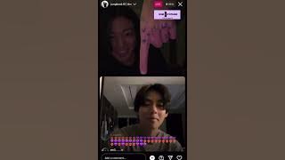 [ENG SUB]🐰🐻 BTS JUNGKOOK AND TAEHYUNG INSTAGRAM LIVE (TAEKOOK) FULL LIVE