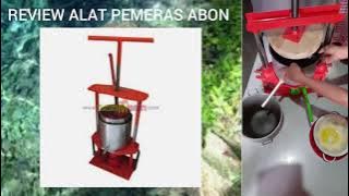 REVIEW ALAT PEMERAS ABON