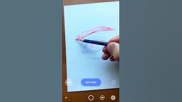Learn how to draw an eye step by step with augmented reality 👁