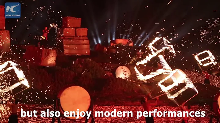 The Yi people celebrate torch festival in SW China