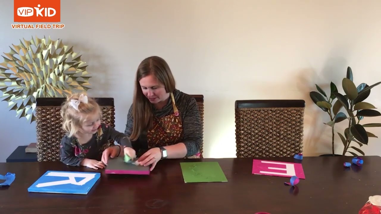 See the World with VIPKid Teachers -  Tape Art (Trial Version 3)