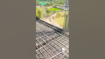 slab reinforcement inspection and concrete pouring