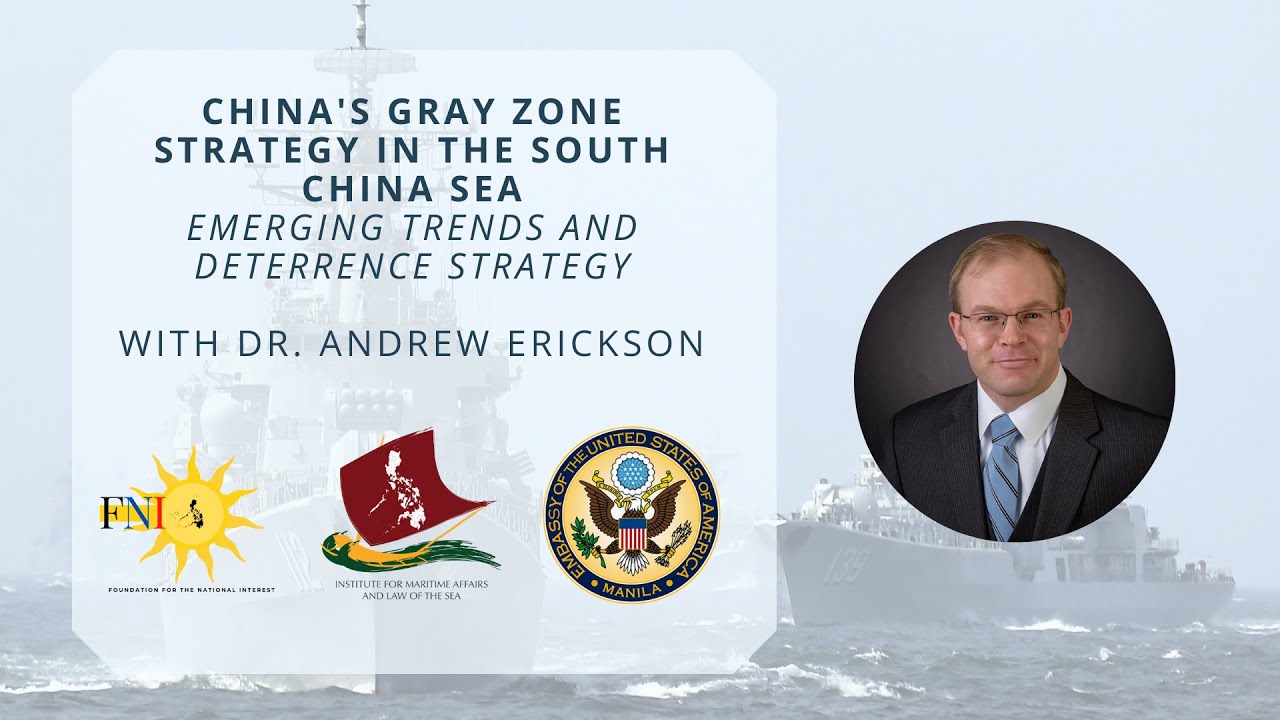 China's Gray Zone Strategy in the South China Sea YouTube