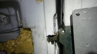 T1n Sprinter rear door not shutting fully not double latching, lock issue described and a temp fix