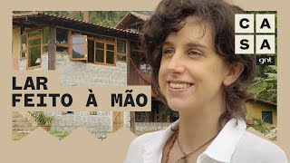 Casa feita de barro em meio à natureza! | Lar: Vida Interior | Casa GNT