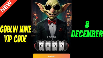 8 December Goblin Mine Game Code | Goblin Mine Game VIP Code | Goblin Mine Game Daily Code