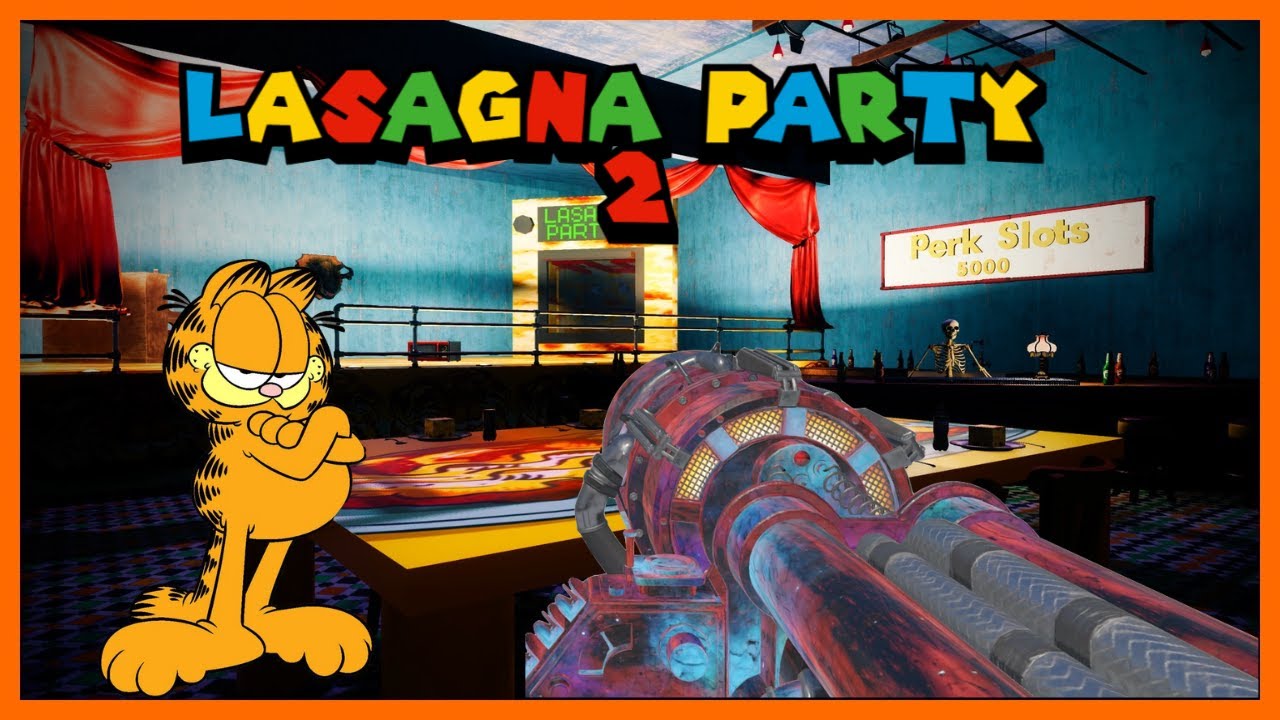 Black Ops 3 Custom Zombies  Funny Moments - Lasagna Party 2