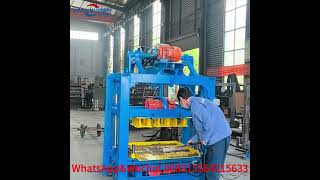 Cement Interlock Paving Block Stone Making Machine#Concrete Paver Brick Molding Machine From China