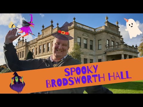 SPOOKY BRODSWORTH HALL and Gardens - Find the English Heritage Witch - Ghoulishly HALLOWEEN day out