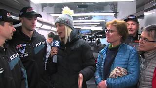Gold Star Family Meets Snocross Team. AMSOIL Championship Snocross Powered by RAM.