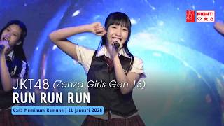 Download lagu JKT48 - Run Run Run (Zenza Girls Gen 13) | CMR 11 Januari 2026