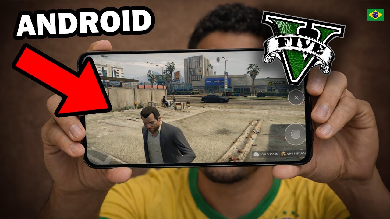 ✅ Como JOGAR GTA V em QUALQUER CELULAR ANDROID 2026 Baixar GTA V em Qualquer Android 2026