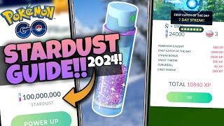 THE BEST TIPS FOR GETTING MILLIONS OF STARDUST in Pokémon GO 2024!! screenshot 2