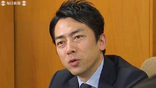 論点：小泉進次郎環境相インタビュー　パリ協定始動　日本の針路は