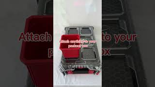 Milwaukee Packout Mods #tools #milwaukee #milwaukeepackout #packout #diy #toolstorage