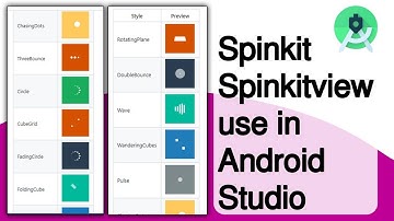 Spinkit Spinkitview use in Android Studio Electric Eel 2023