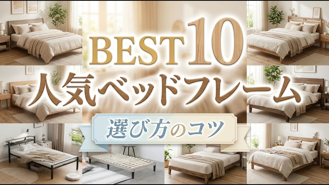 2026年版最新】ベッドフレームの失敗しない選び方！プロが教える