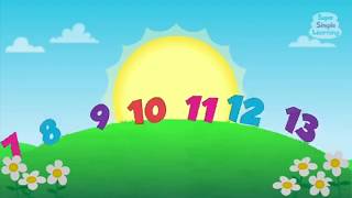 Count And Move Super Simple Songs 1 To 20 Counting Kids Show
