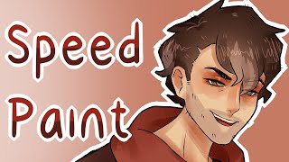 ❥ Speedpaint 005 - The Captain (OC)