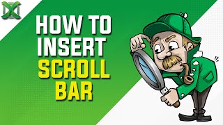 How to Insert Scroll Bar | Excel Tips #44