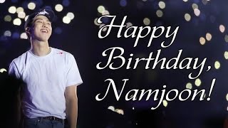 Happy birthday namjoon??