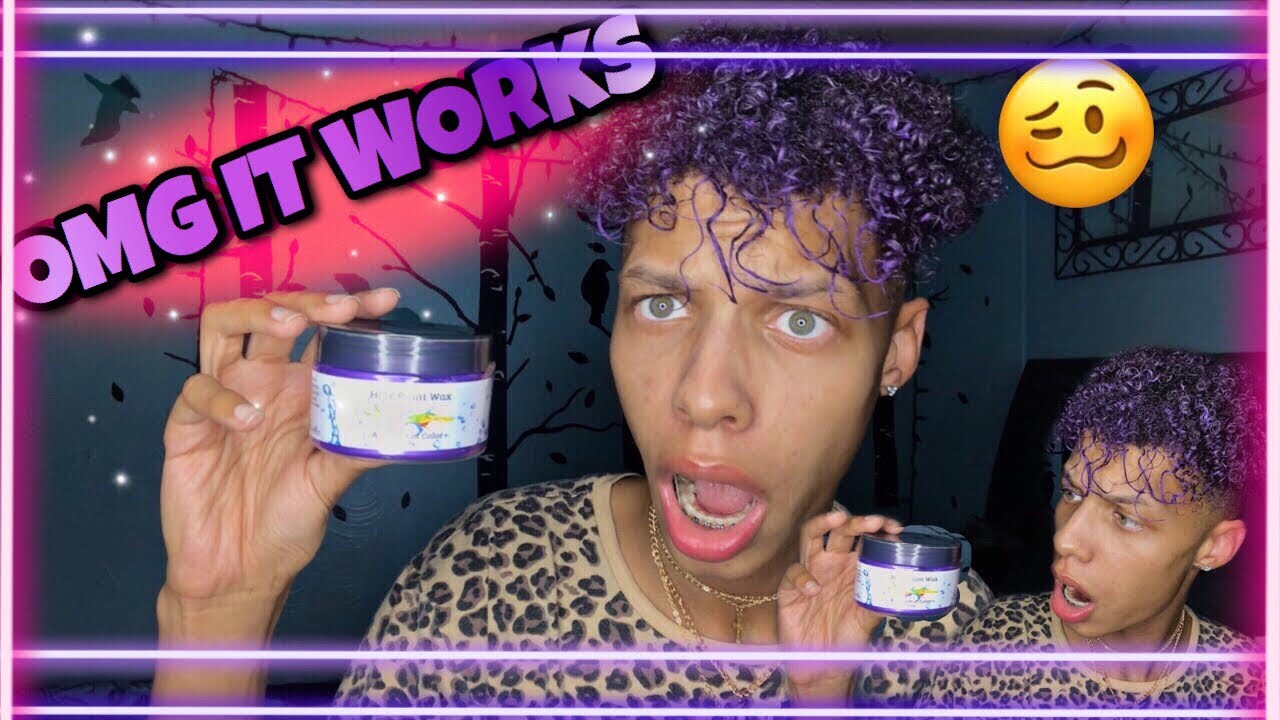 INSTAGRAM Hair Paint Wax review 👀🎨 YouTube
