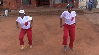 Two women break down stereotypes in Pantsula dancing.