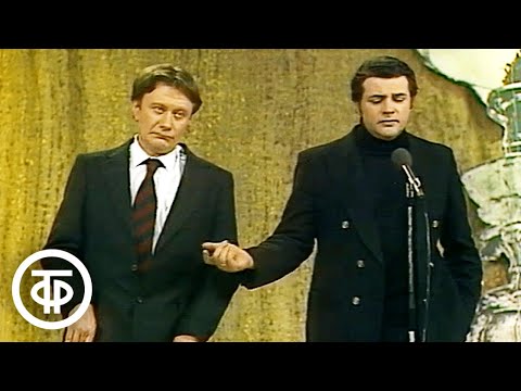 Встреча маститого кинорежиссера и молодого киноартиста со зрителями. Миронов и Ширвиндт (1980)