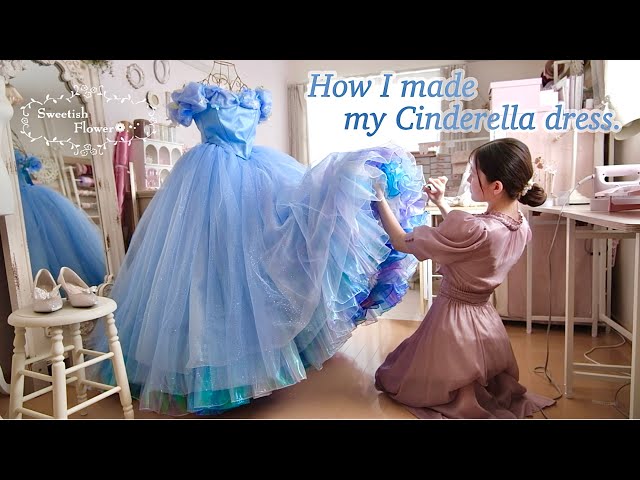 Live Action Cinderella Ballgown🦋] Entire process of making my