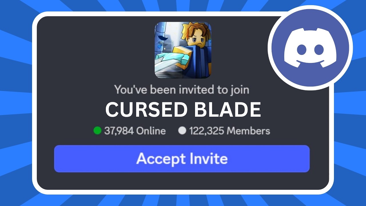 How to Join Cursed Blade Discord Server - YouTube
