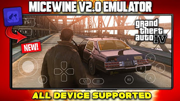 NEW!! MICEWINE V2.0 Windows Emulator With Native GPU Driver - GTA 4 Complete Setup & Settings 🚀
