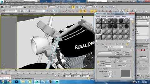 Tutorial on Modeling and texturing a bike in 3dsmax ( Part 17)