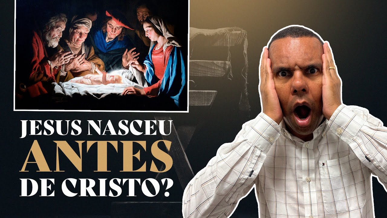 JESUS NASCEU ANTES DE CRISTO? #RodrigoSilva #natal #Jesus