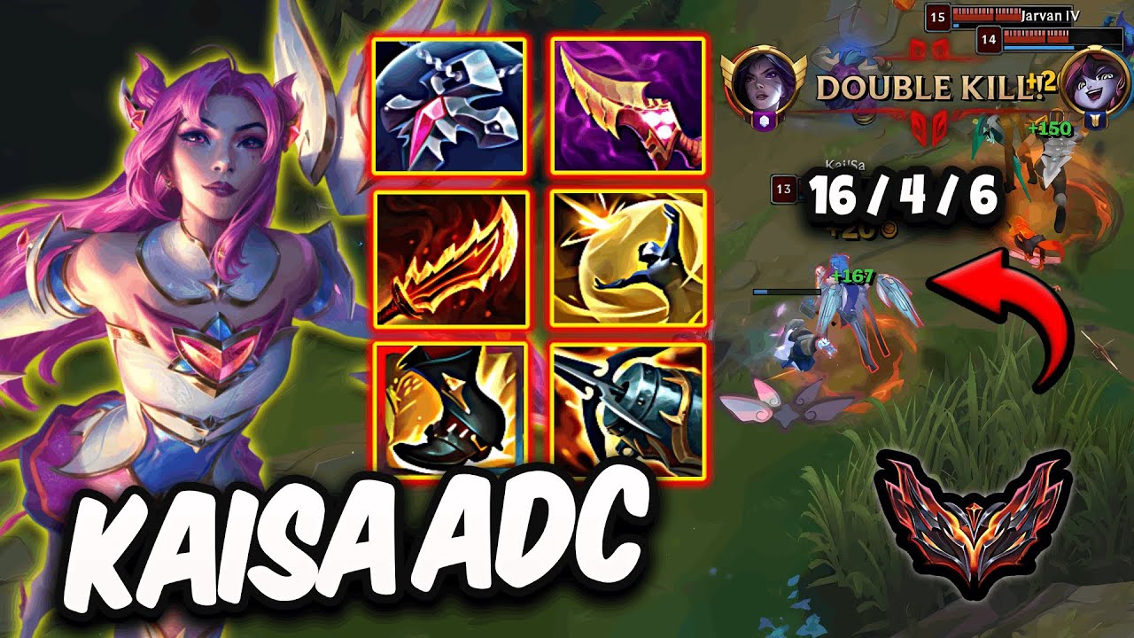 Kaisa vs Yunara ADC ( DoubleKill ) Korea Grandmaster 16/4/6 | Patch 25.20