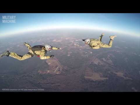 38th Rescue Squadron Jump from a HH-60 Pave Hawk - GoPro Footage
