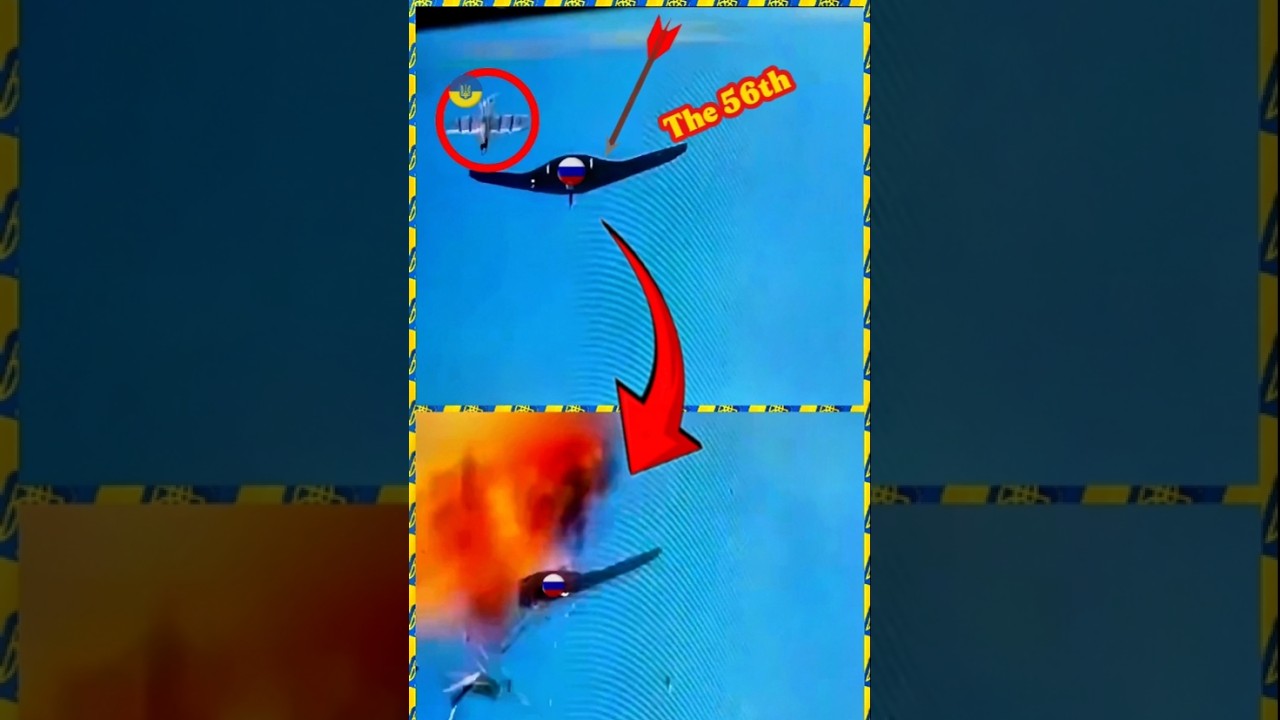 The Moment When Ukrainian FPV Intercepted A Russian Reconnaissance UAV Supercam 🫡