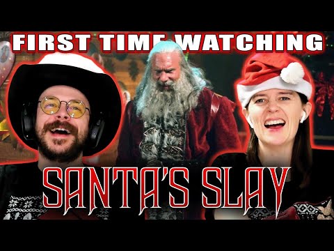 Santa's Slay (2005) | Movie Reaction | First Time Watching | All-Time Greatest Wrestler is Santa?