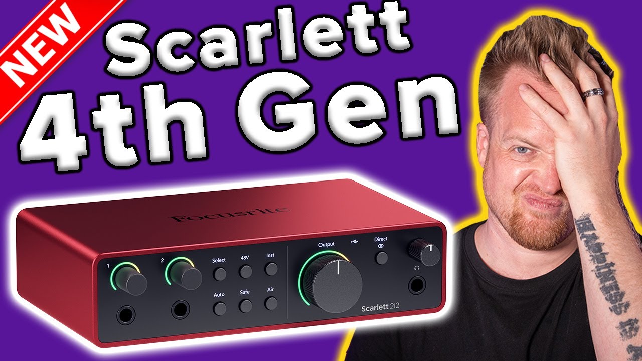 DID THEY GET THIS WRONG? Focusrite Scarlett 2i2 4th Generation