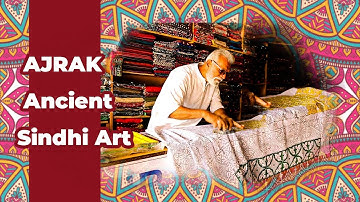 Symbol of Sindhi Culture Ajrak Block Print & Designing Process in Steps