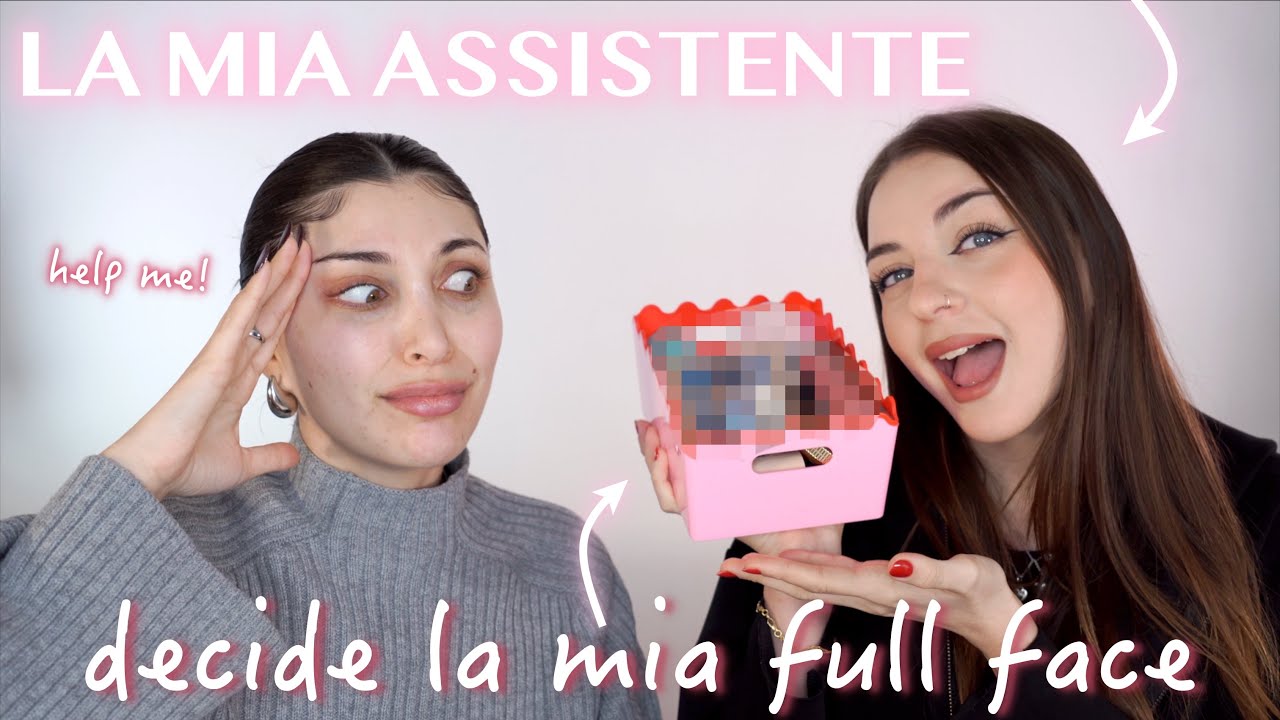 LA MIA ASSISTENTE DECIDE LA MIA FULL FACE 👀🤯MelissaTani🎀