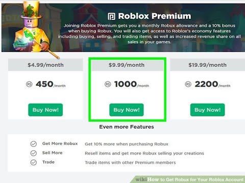 800 Robux Premium