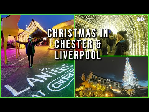 IT'S CHRISTMAS! 🎄 Festive Fun in Chester and Liverpool - Markets, Lanterns, Good Food & Beatles! AD