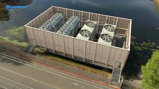 Timelapse: Installing a Cooling Tower Fan Array and Large IntelliCUBE Fan Array
